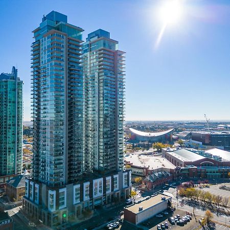 Modern Suite Calgary Downtown 5 Min Walk Stampede Kültér fotó