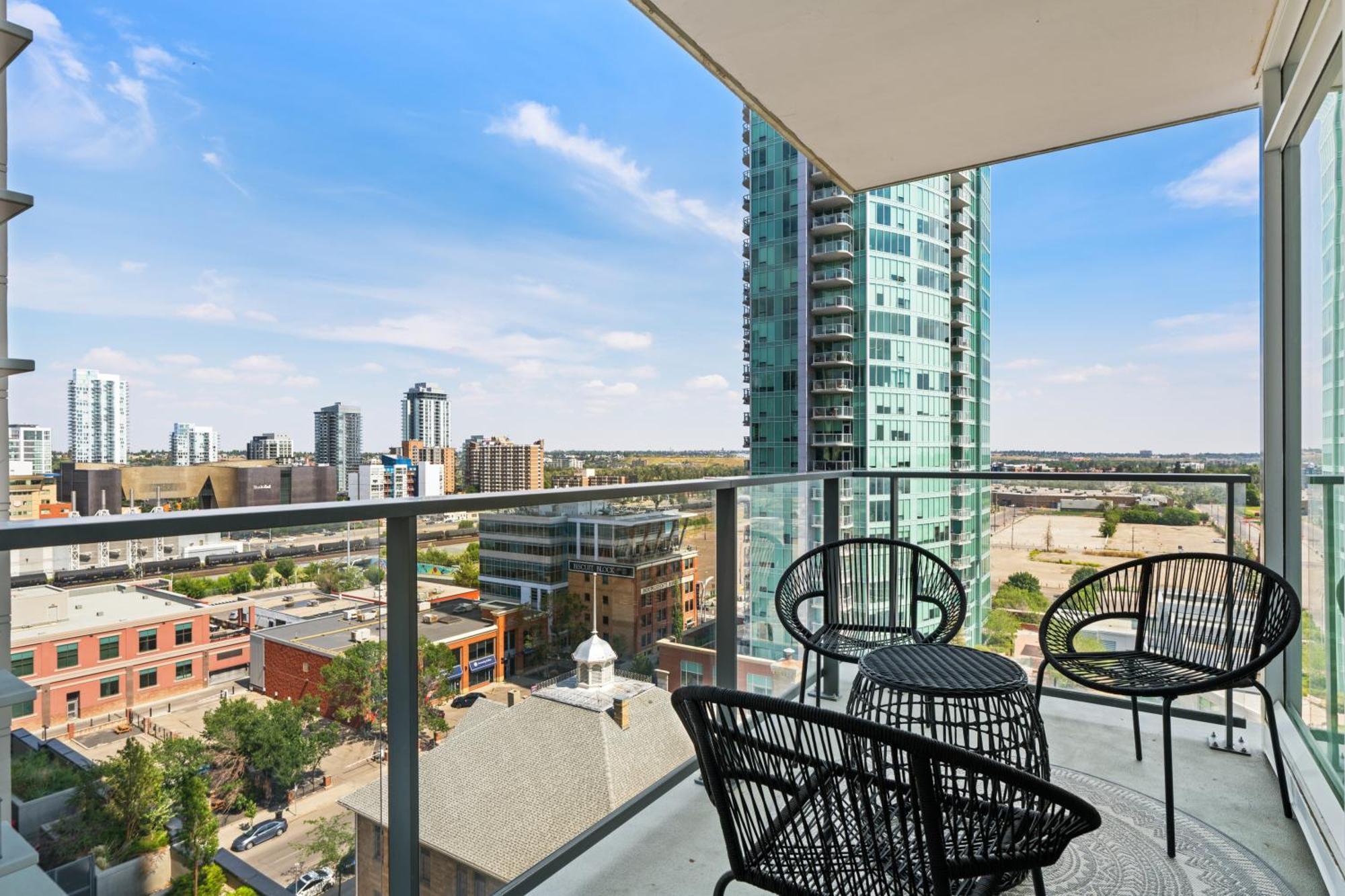 Modern Suite Calgary Downtown 5 Min Walk Stampede Kültér fotó