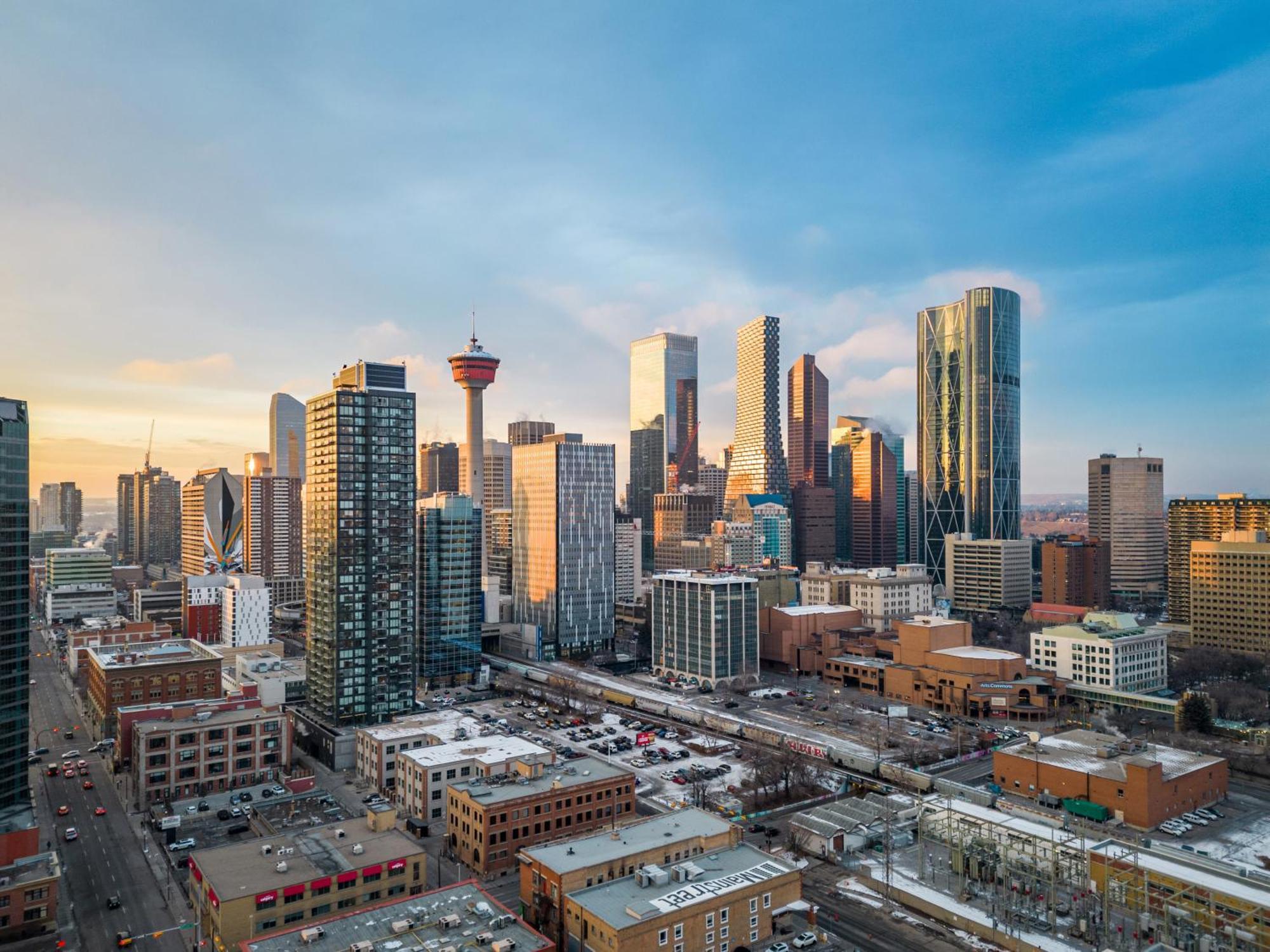 Modern Suite Calgary Downtown 5 Min Walk Stampede Kültér fotó