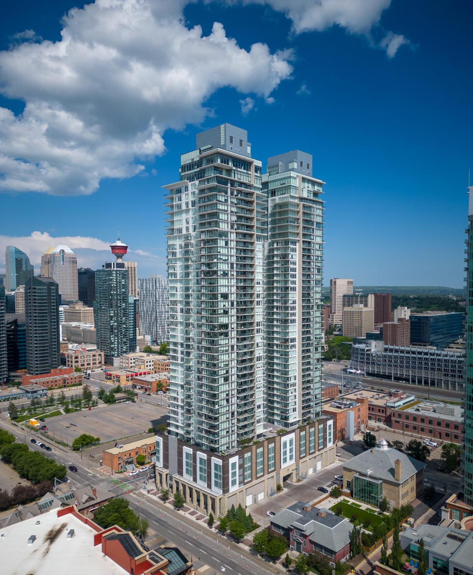 Modern Suite Calgary Downtown 5 Min Walk Stampede Kültér fotó
